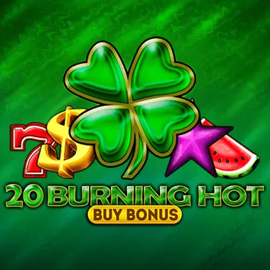 20 Burning Hot Buy Bonus game tile