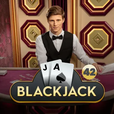 Blackjack 42 game tile