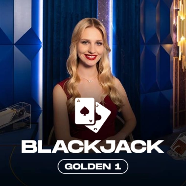 Golden Blackjack 1 game tile